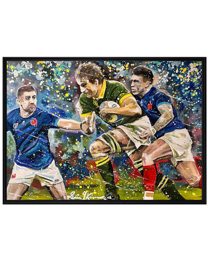 Eben Etzebeth - RWC 2023 - canvas print