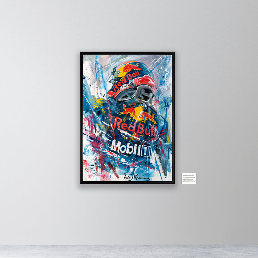 Max Verstappen - Number 1 - canvas print