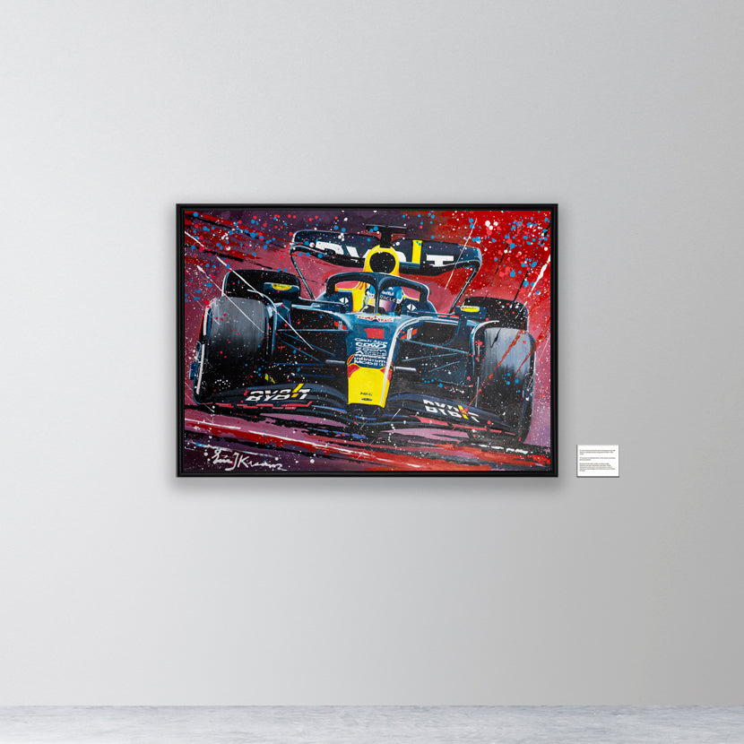 Max Verstappen - Super Max - canvas print