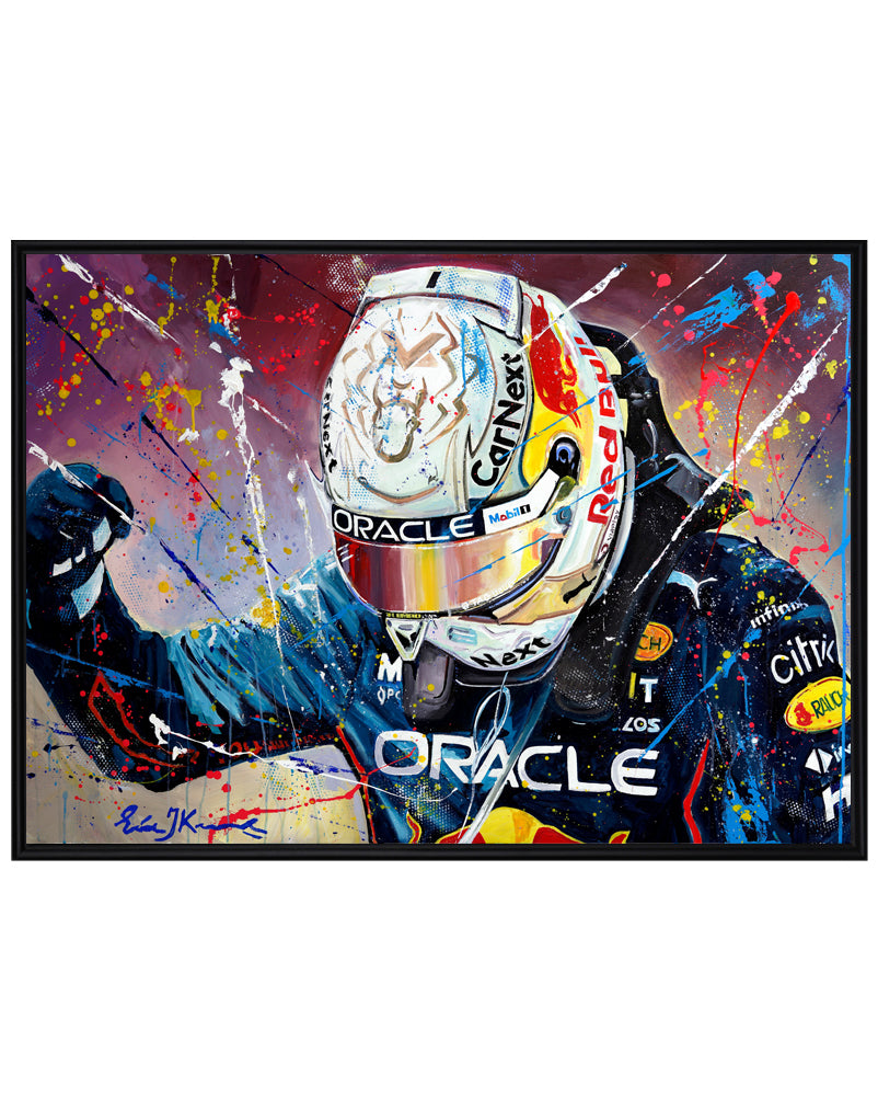 Max Verstappen - The Flying Dutchman - canvas print