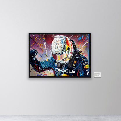 Max Verstappen - The Flying Dutchman - canvas print