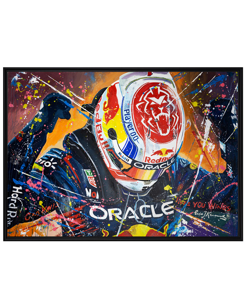 Max Verstappen - 33 - canvas print