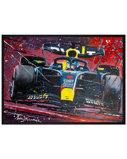 Max Verstappen - Super Max - canvas print