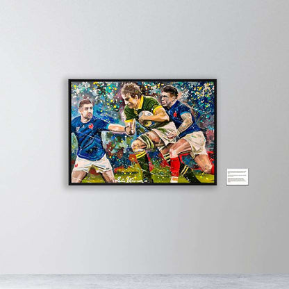 Eben Etzebeth - RWC 2023 - canvas print